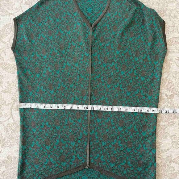 Women's Knitted Tops Casual V-Neck Sleeveless  Dressy  Tunic Blouse size M - Picture 6 of 8